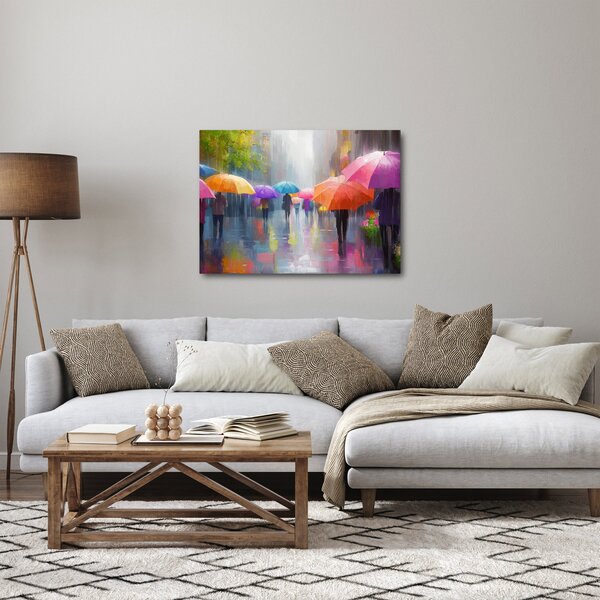 Obraz - Deštivý den (70x50 cm)
