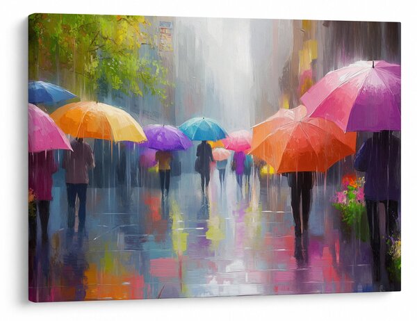 Obraz - Deštivý den (70x50 cm)
