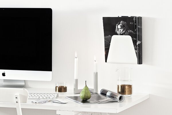 NUR Design Svícen & Váza Pipeline Light Grey NR103