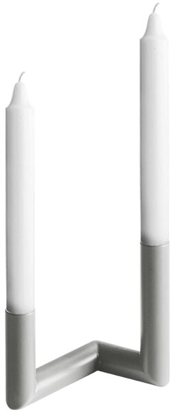 NUR Design Svícen & Váza Pipeline Light Grey NR103
