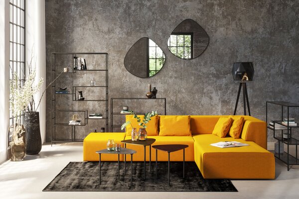 Kare designová nástěnná zrcadla Göteborg (71 x 71 cm)