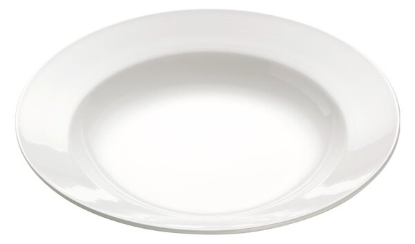 Bílý porcelánový talíř na těstoviny Maxwell & Williams Basic Bistro, ø 28 cm