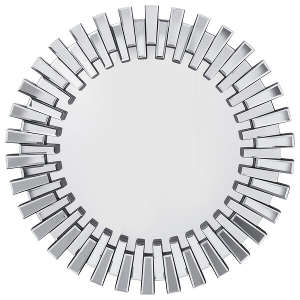 Kare designová nástěnná zrcadla Sprocket Ø92 cm