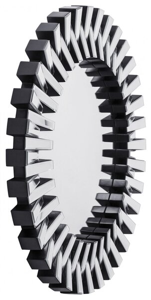 Kare designová nástěnná zrcadla Sprocket Ø92 cm