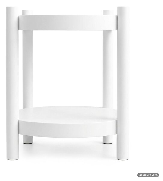 Ak furniture Konferenční stolek Terra 44,5 cm bílý