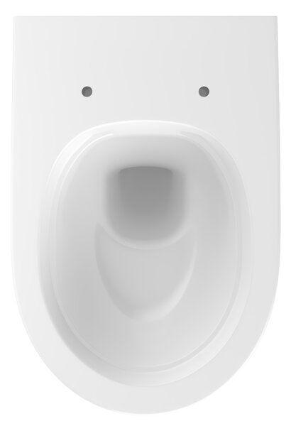 Geberit Selnova záchodová mísa závěsná bez splachovacího kruhu bílá 500.349.01.1