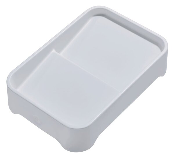 Šedý organizér na makeup iDesign Eco Bin, 28,12 x 19,23 cm