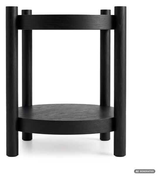 Ak furniture Konferenční stolek Terra 44,5 cm černý