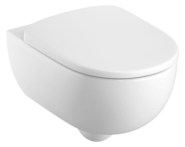 Geberit Selnova Premium záchodová mísa závěsná bez splachovacího kruhu bílá 502.035.00.1
