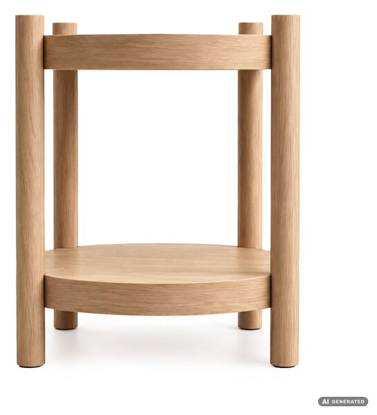 Ak furniture Konferenční stolek Terra 44,5 cm dub přírodní