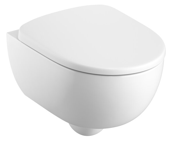 Geberit Selnova Premium záchodová mísa závěsná bez splachovacího kruhu bílá 500.377.01.2
