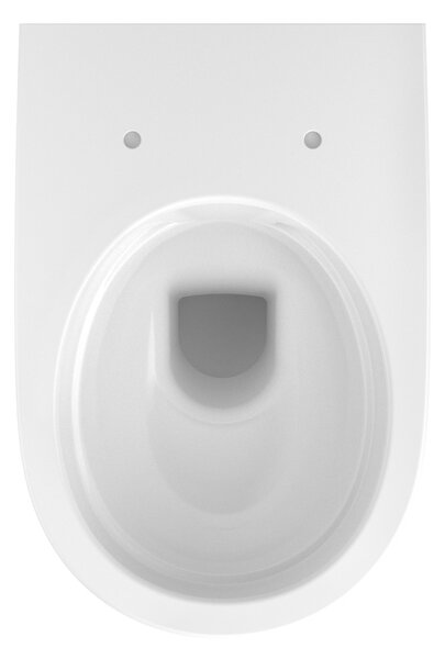 Geberit Selnova Premium záchodová mísa závěsná bez splachovacího kruhu bílá 502.035.00.1