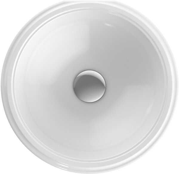 Geberit Variform umyvadlo 33x33 cm kulatý pod pult bílá 500.747.00.2