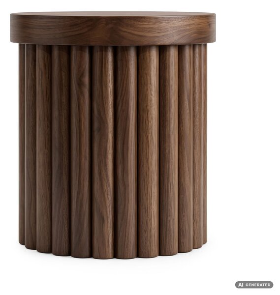 Ak furniture Konferenční stolek Tino 40 cm ořech