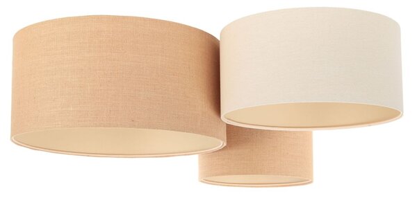 BPS Koncept Boho stropní světlo 3x60 W písková 080-004