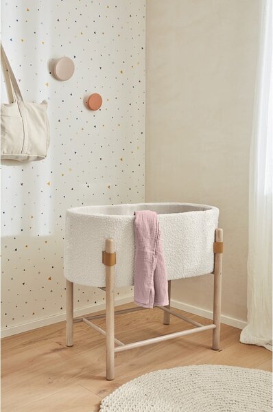Bílá postýlka 39x72 cm Adara – Kave Home