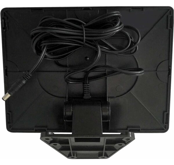LED Solární reflektor se senzorem TOMI LED/10W/7,4V 1800 mAh IP44 černá