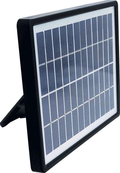 LED Solární reflektor se senzorem TOMI LED/10W/7,4V 1800 mAh IP44 černá