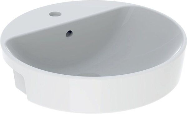 Geberit Variform umyvadlo 50x50 cm kulatý zápustný bílá lesk 500.782.01.2