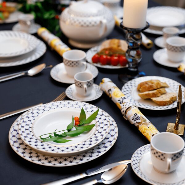 TEMPO-KONDELA GARIDA TYP 1, jídelní sada, set 57 ks, porcelán