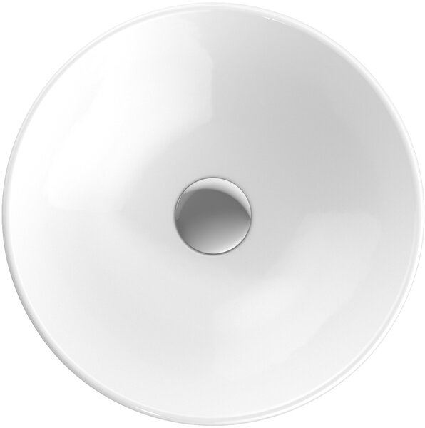 Geberit Variform umyvadlo 40x40 cm kulatý zápustný bílá lesk 500.703.01.2