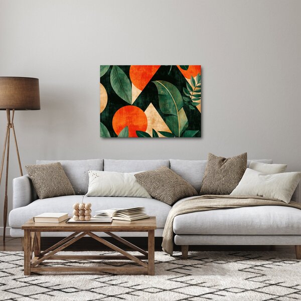 Obraz - Geometrické přírodní motivy II. (70x50 cm)