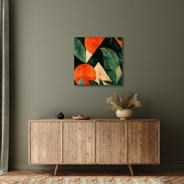 Obraz - Geometrické přírodní motivy II. (30x30 cm)