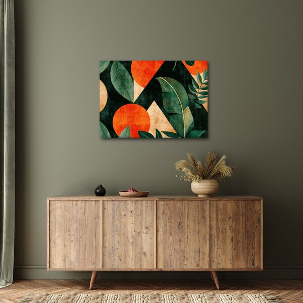 Obraz - Geometrické přírodní motivy II. (70x50 cm)