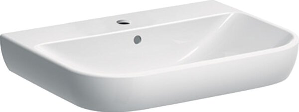 Geberit Smyle Square umyvadlo 65x48 cm obdélníkový klasický bílá lesk 500.230.01.8