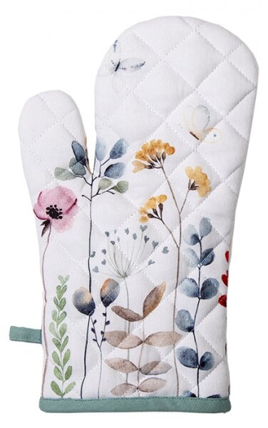 Bavlněná kuchyňská chňapka Flowerbomb – 18x30 cm