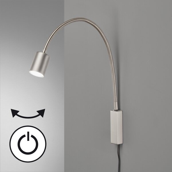 NÁSTĚNNÉ LED SVÍTIDLO, 6/6/52 cm Fischer & Honsel - Online Only svítidla, Online Only