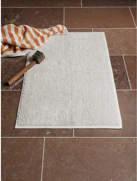 Oranžová/béžová froté osuška z Bio bavlny 70x140 cm Arto – Blomus