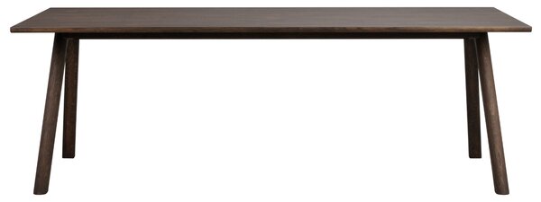 -25 % Dny MOMENTI– Rowico Hnědý dubový jídelní stůl CLAPPERTON 220 x 95 cm