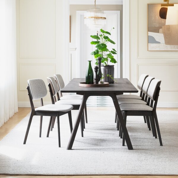 -25 % Dny MOMENTI– Rowico Hnědý dubový jídelní stůl CLAPPERTON 220 x 95 cm
