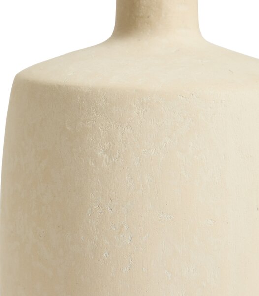 Kave Home Béžová váza Mireni 26 cm