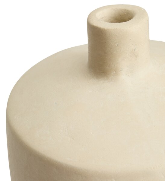 Kave Home Béžová váza Mireni 39 cm