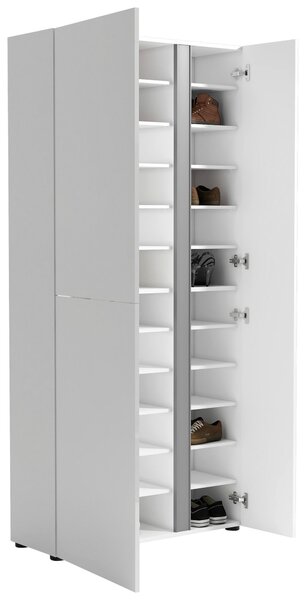 SKŘÍŇ NA ODĚV, bílá, 91/196/34 cm Xora - Šatní skříně, Online Only