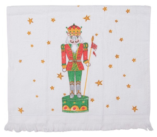 Froté ručník s Louskáčkem Happy Little Christmas – 40x66 cm