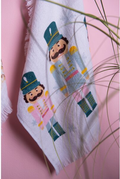 Kuchyňský froté ručník s louskáčky Nutcrackers – 40x66 cm