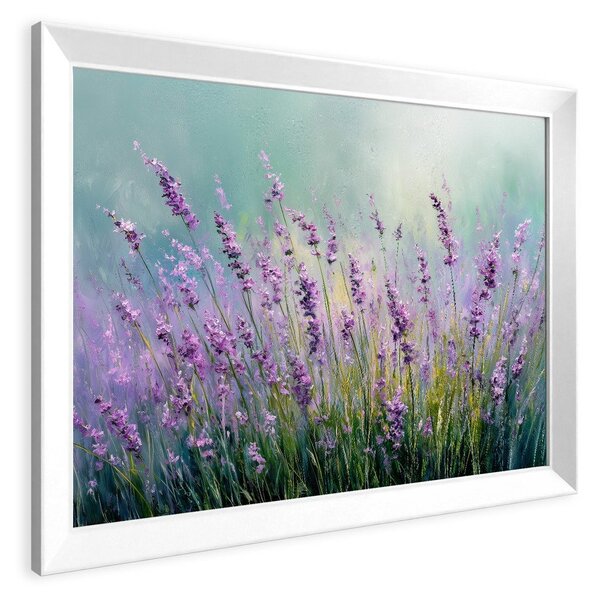 Tištěný obraz s rámem 75x56 cm Lavender – Styler