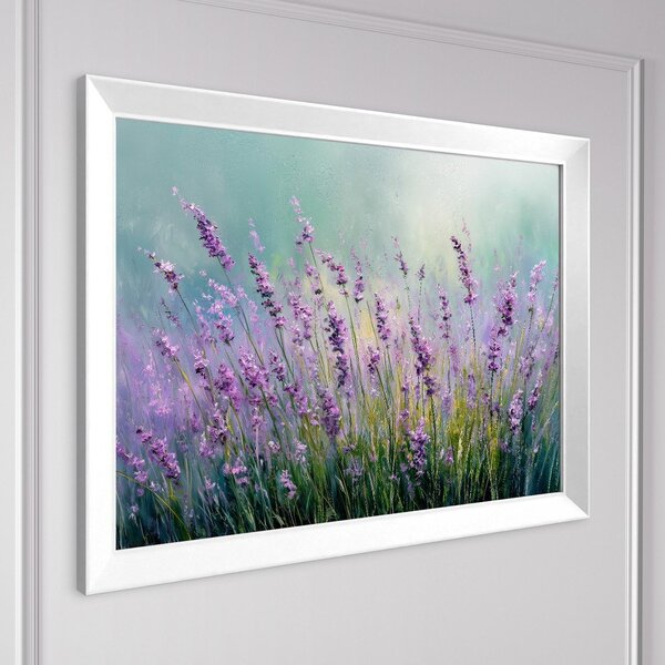 Tištěný obraz s rámem 75x56 cm Lavender – Styler