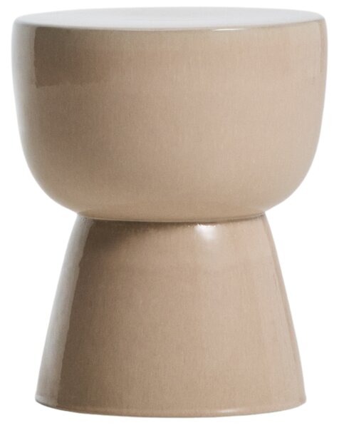 Kave Home Béžový zahradní stolek Mesquida 36 cm