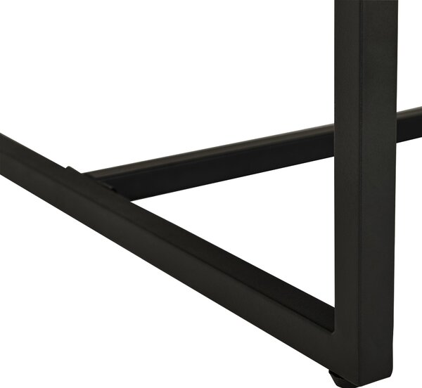 KONFERENČNÍ STOLEK, přírodní barvy, černá, dřevo, kov, 70/70/45,5 cm MID.YOU - Konferenční stolky, Online Only