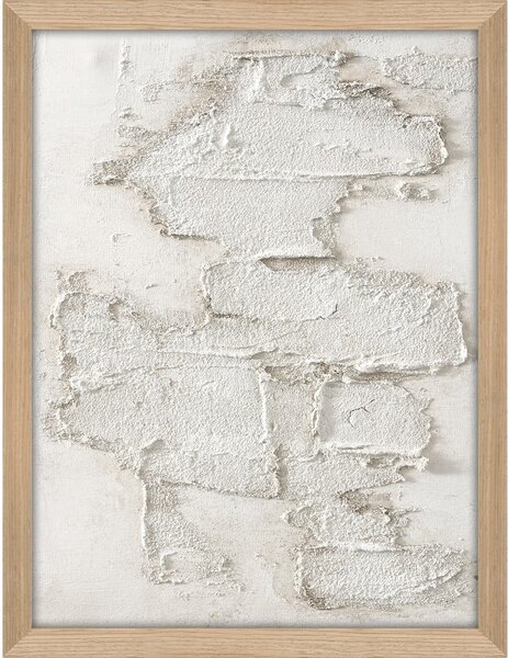 Ručně malovaný obraz 32,5x42,5 cm White rock – Malerifabrikken