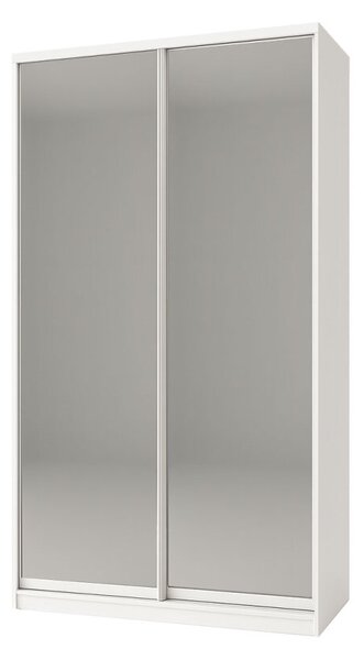 Skříň Rim-Veneziano 2D 1.0 m se zrcadlem, bílá