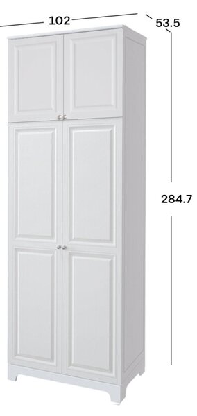 Skříň č. 2 / V.2 + Vysoká nástavba Madrid