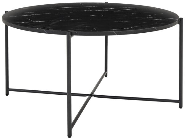 KONFERENČNÍ STOLEK, antracitová, kov, kompozitní dřevo, 83/83/40 cm MID.YOU - Konferenční stolky, Online Only