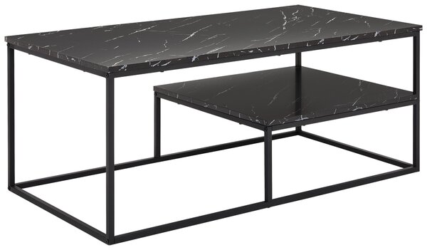 KONFERENČNÍ STOLEK, antracitová, kov, kompozitní dřevo, 110/60/45 cm MID.YOU - Konferenční stolky, Online Only