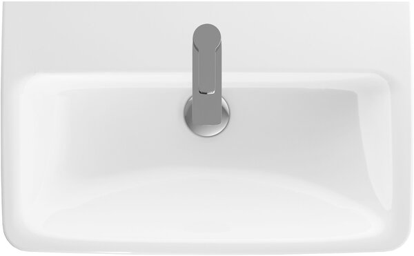 Geberit Selnova Compact umyvadlo 65x40 cm obdélníkový klasický-nábytkový bílá lesk 501.890.00.7