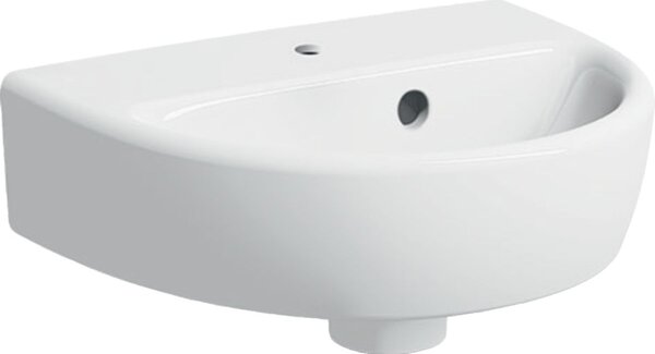 Geberit Selnova umyvadlo 36x29 cm polokulatý klasický bílá lesk 500.320.01.7